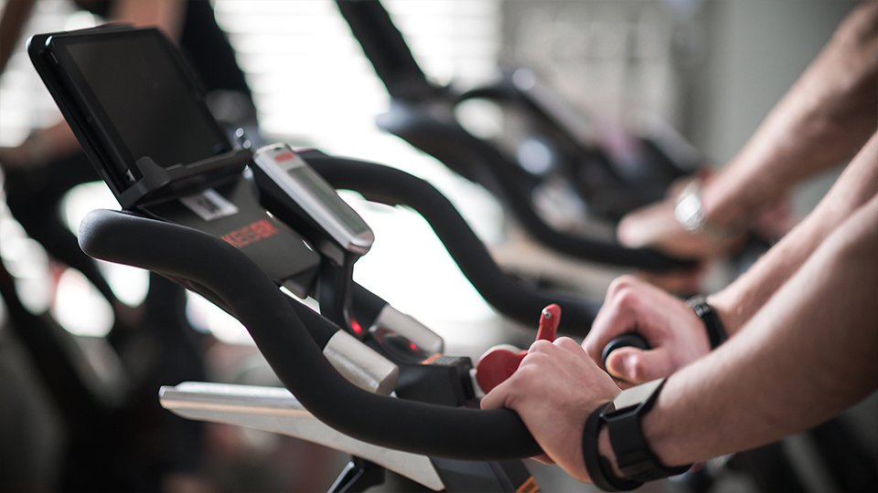 Keiser spin class at The Club at Mapledurham